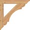Ekena Millwork Olympic Traditional Smooth Bracket, Western Red Cedar, 3 1/2"W x 30"D x 30"H BKT04X30X30OLY01SWR - alternate 2